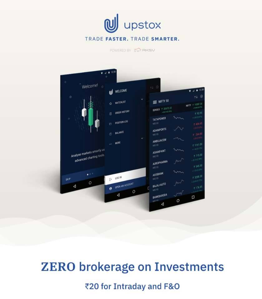 upstox brokerage